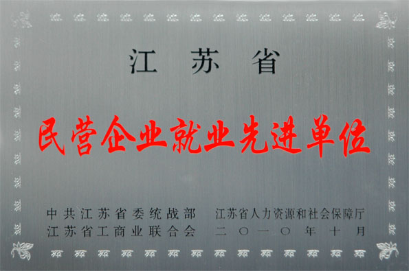 BBIN宝盈集团集团再次被评为江苏省“民营企业就业先进单位”与“民营企业纳税大户”