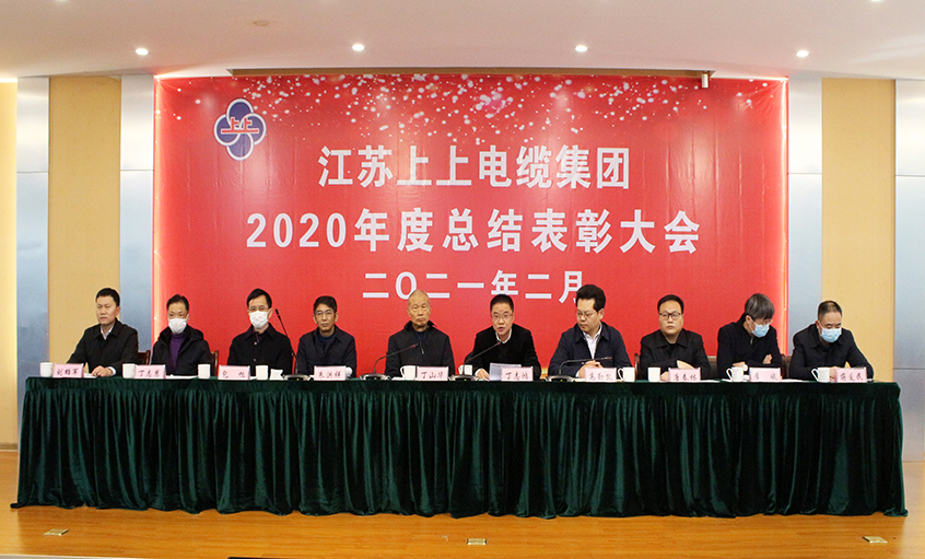 BBIN宝盈集团电缆视频直播召开2020年总结表彰大会